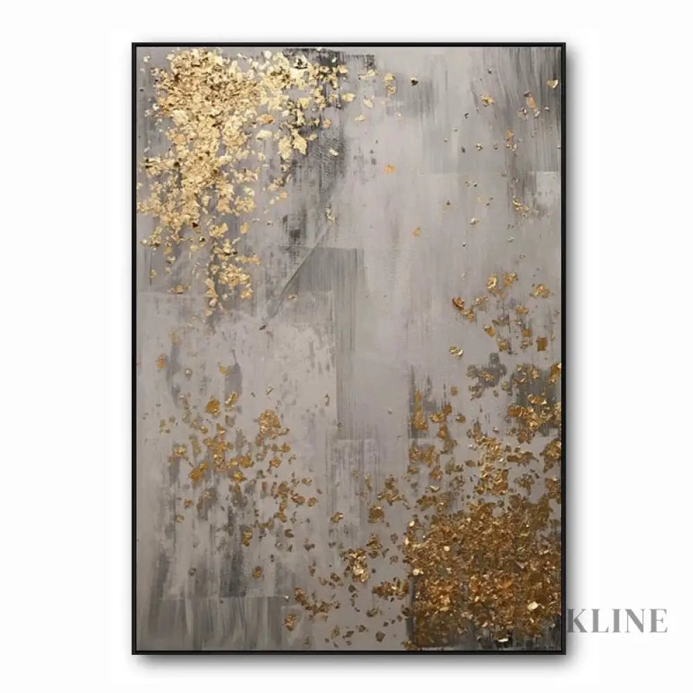 Golden Scatter - Hand Painting