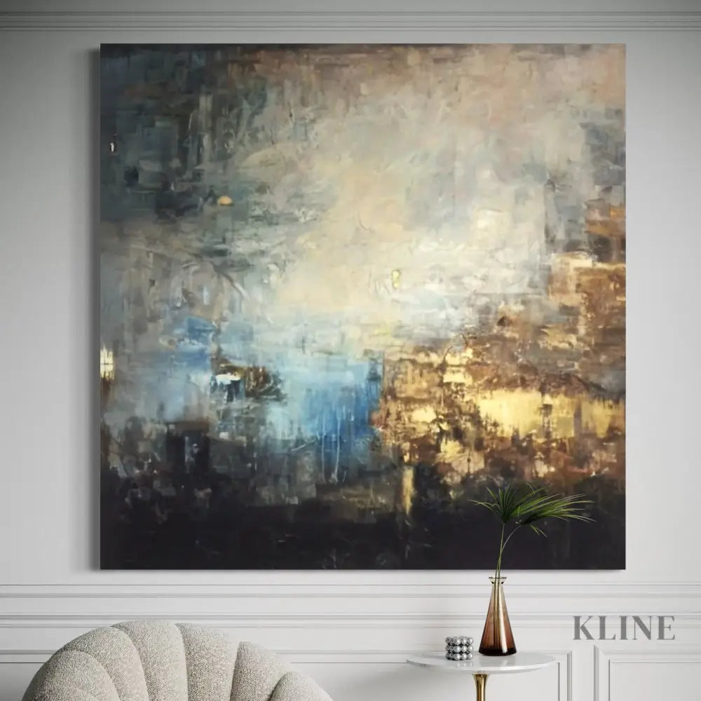 Hand-painted wall art & 