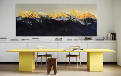 Golden Summit - Hand Painting