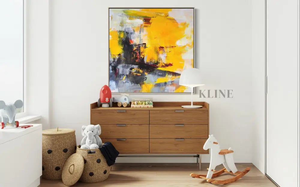 Golden Wilderness 2 - Kline Collective Grand art mural