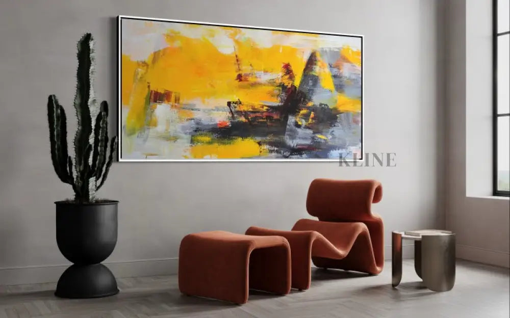 Golden Wilderness 3 - Kline Collective Peintures originales à vendre