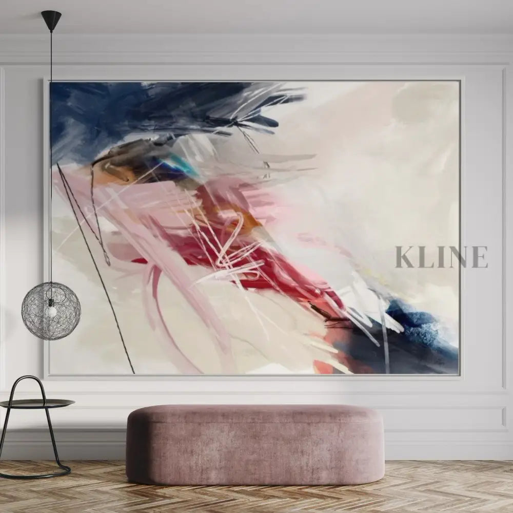Good Feeling - Hand Painting Colorful Wall Art