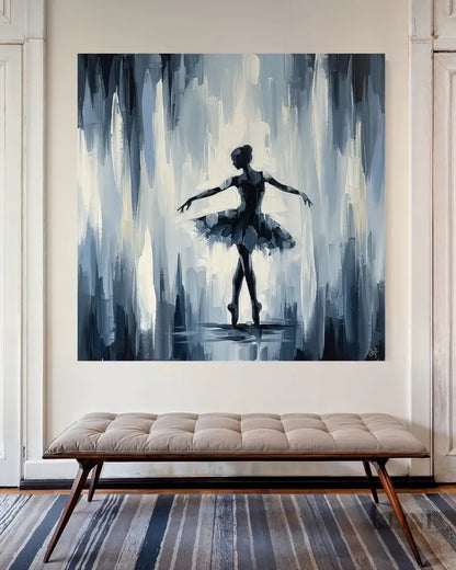 Grace in Shadow - Hand Painting