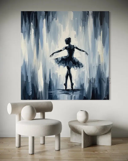 Grace in Shadow - Hand Painting