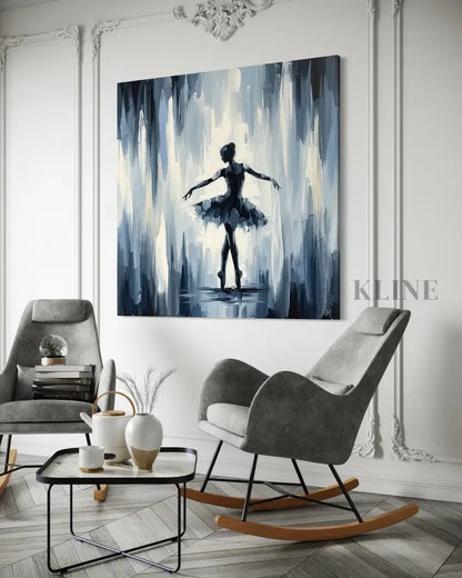 Grace in Shadow - Hand Painting