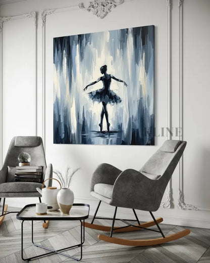 Grace in Shadow - Hand Painting
