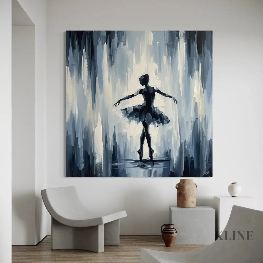 Grace in Shadow - Hand Painting
