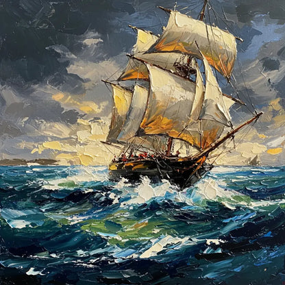 Grand Mariner - Hand Painting