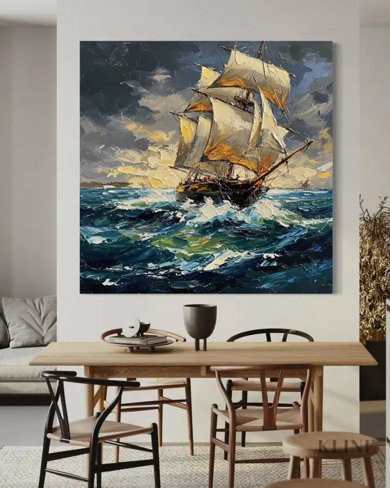 Grand Mariner - Hand Painting 