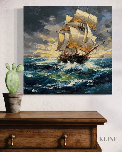 Grand Mariner - Hand Painting