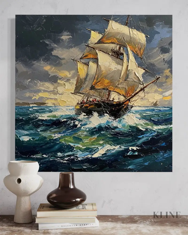 Grand Mariner - Hand Painting 