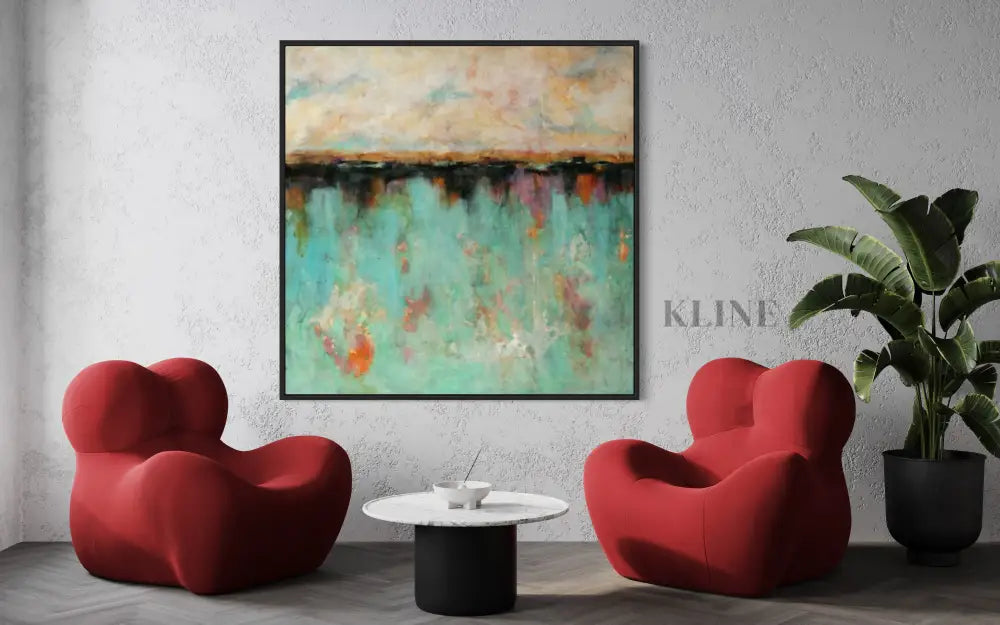 Green Awakening - Hand Painting