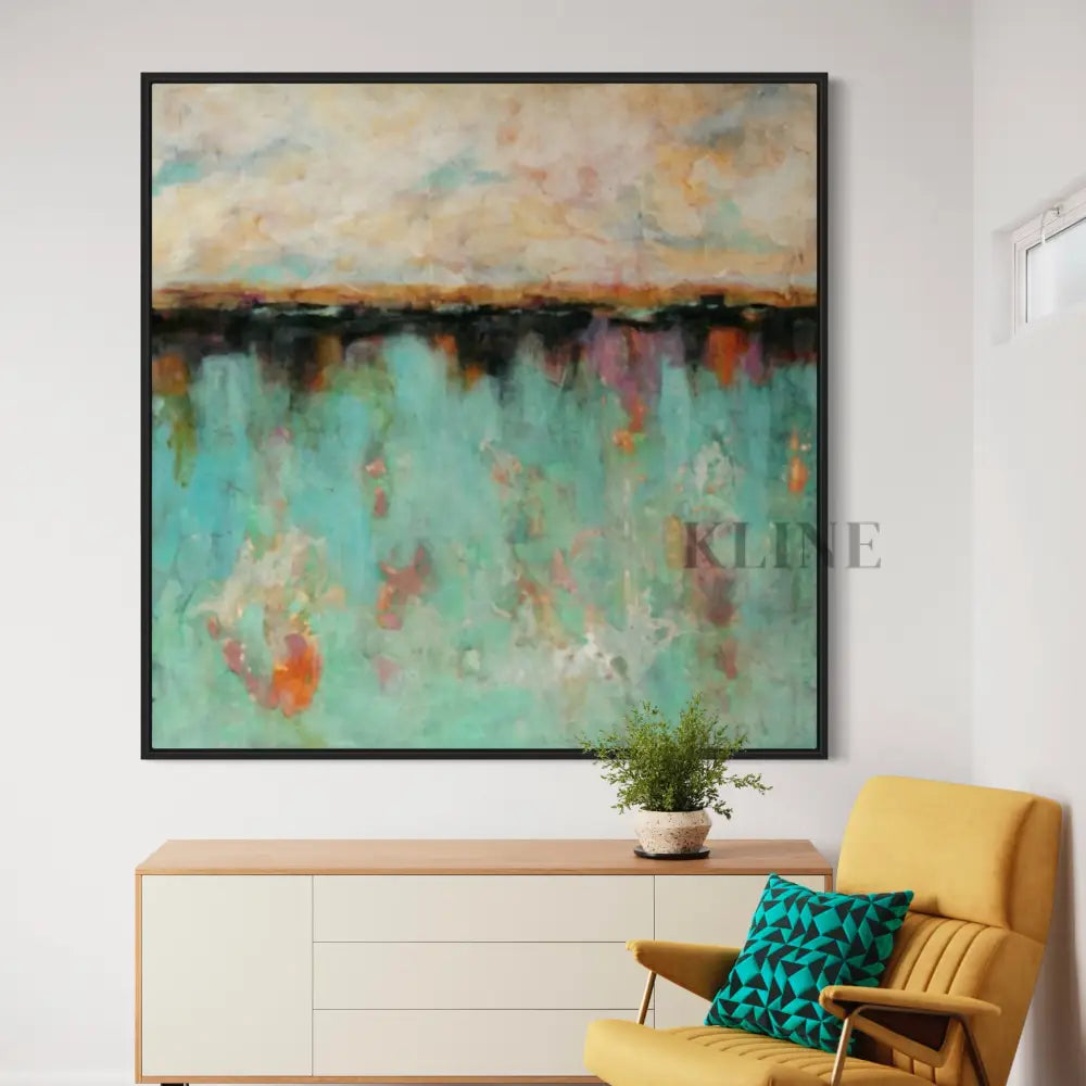 Green Awakening - Hand Painting
