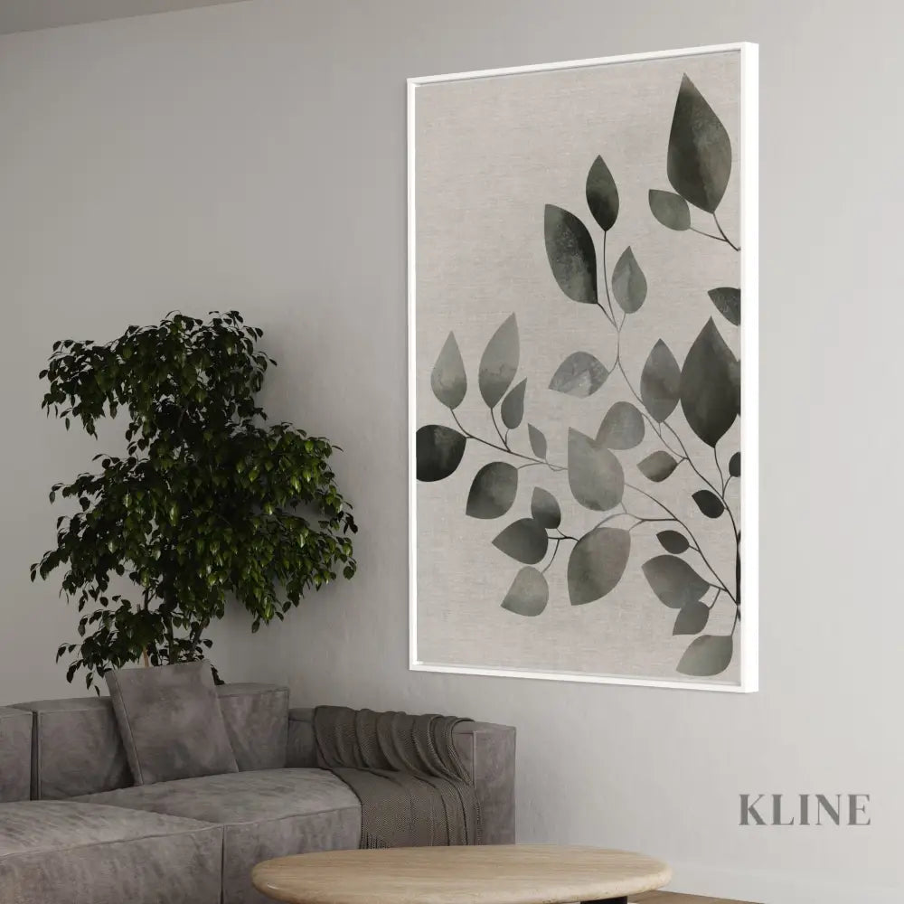 Green Vine 1 - Hand Painting