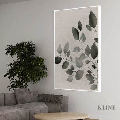 Green Vine 1 - Hand Painting