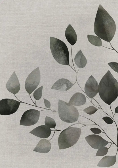 Green Vine 1 - Hand Painting
