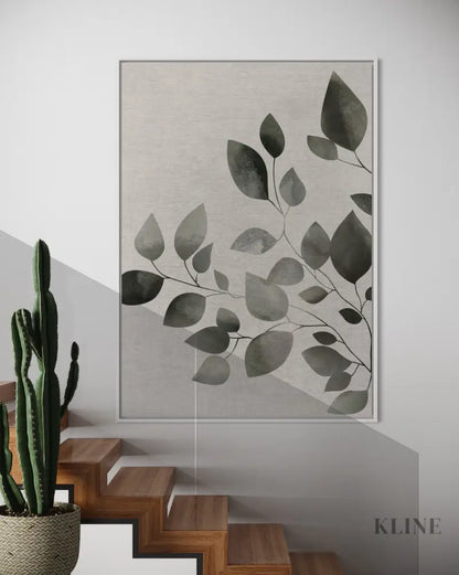 Green Vine 1 - Hand Painting