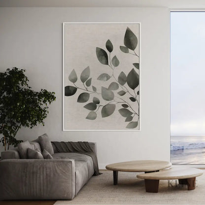 Green Vine 1 - Hand Painting