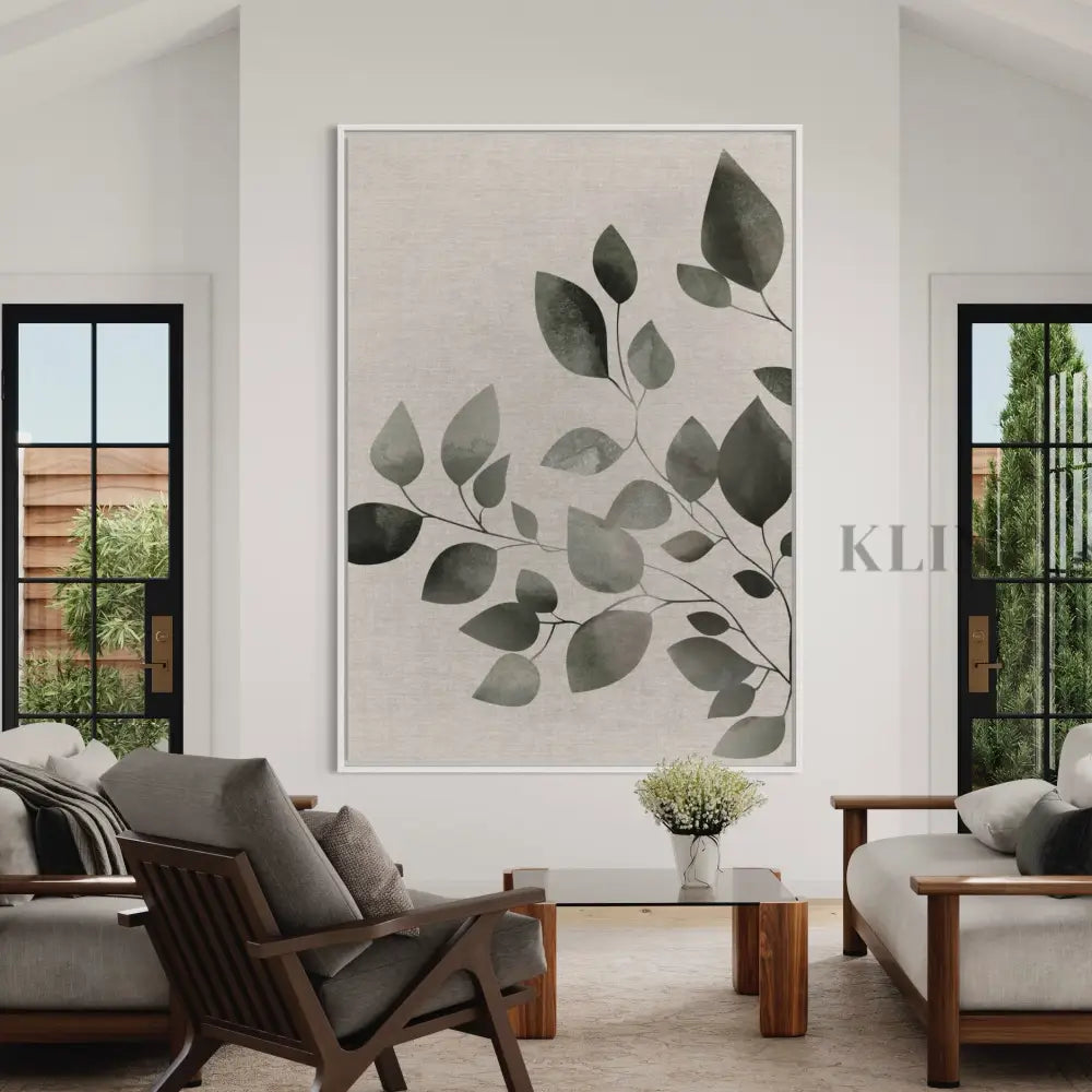 Green Vine 1 - Hand Painting