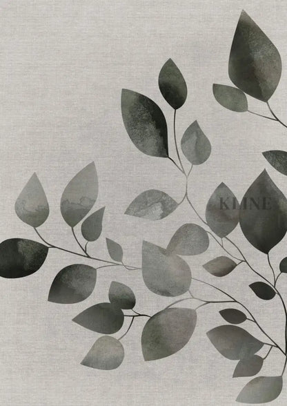 Green Vine 1 - Hand Painting
