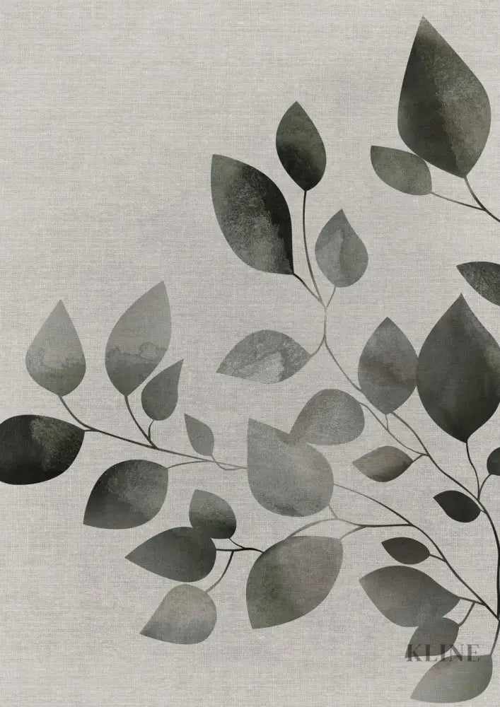 Green Vine 1 - Hand Painting