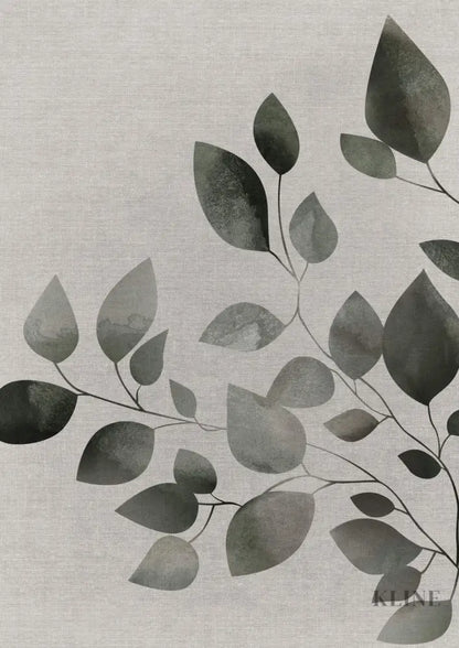 Green Vine 1 - Hand Painting