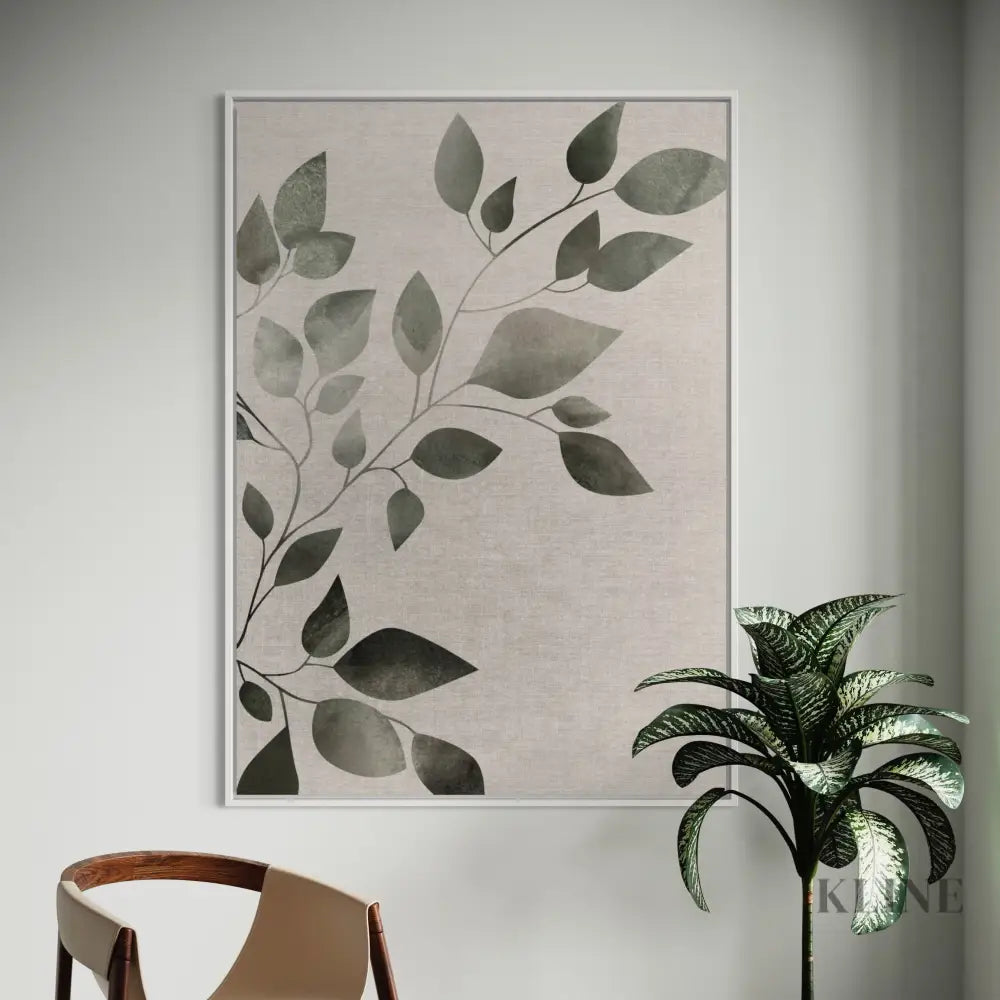 Green Vine 2 - Hand Painting