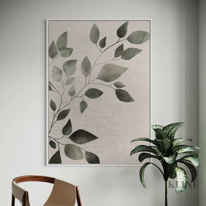 Green Vine 2 - Hand Painting