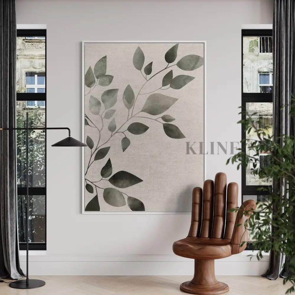 Green Vine 2 - Hand Painting