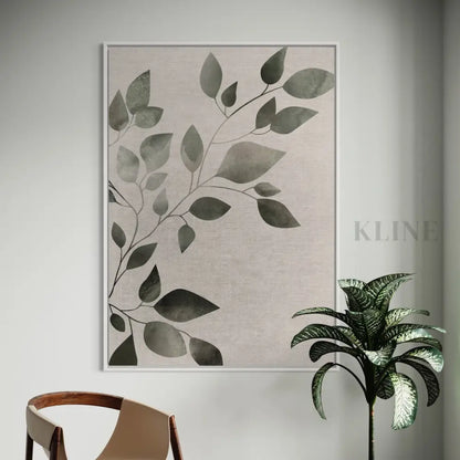 Green Vine 2 - Hand Painting