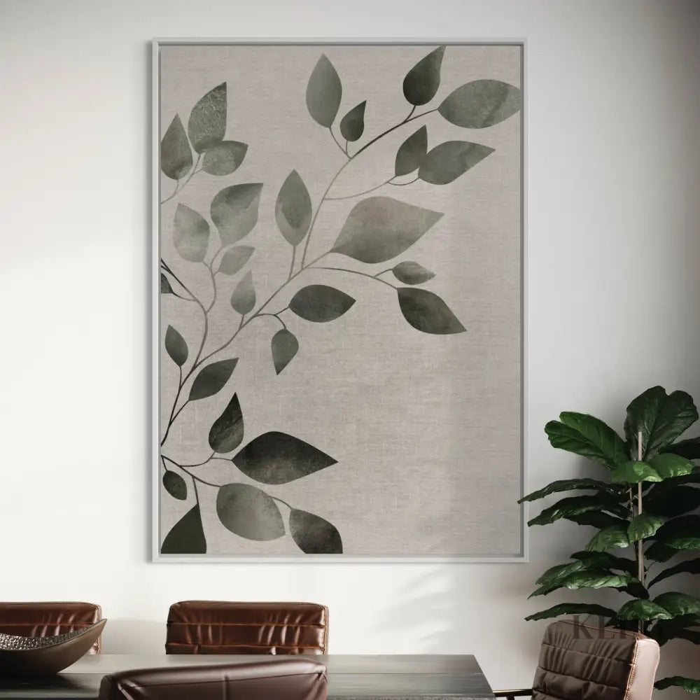 Green Vine 2 - Hand Painting