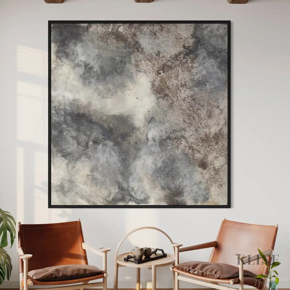 Grey Skies Ahead - Hand Painting