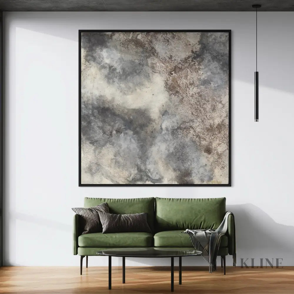 Grey Skies Ahead - Hand Painting 