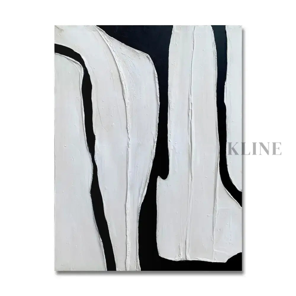 Handmade Black and White - Hand Painting