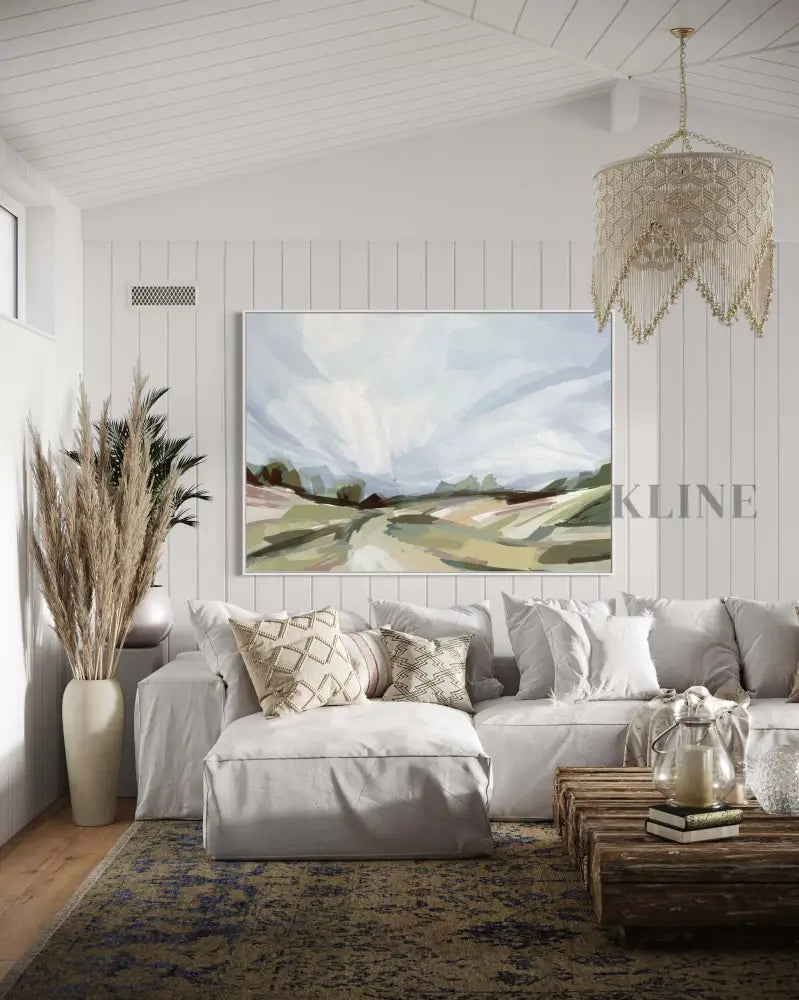 Harvest Sunshine - Hand Painting 