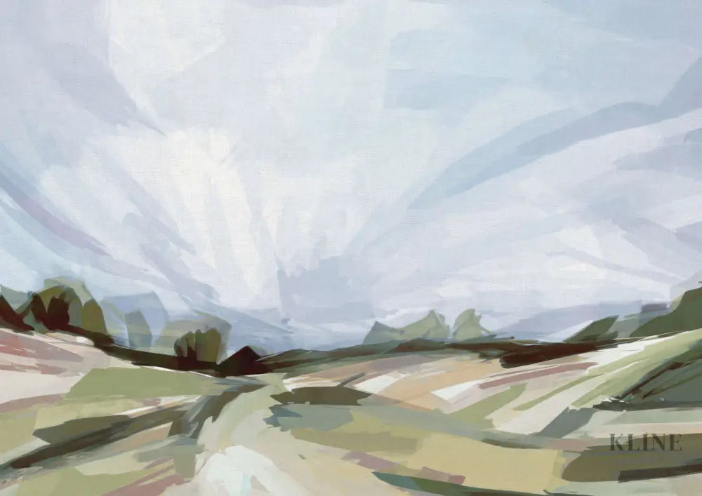 Harvest Sunshine - Hand Painting 