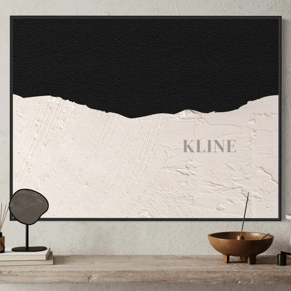 Heavens III - Hand Painting Arte de la pared del comedor