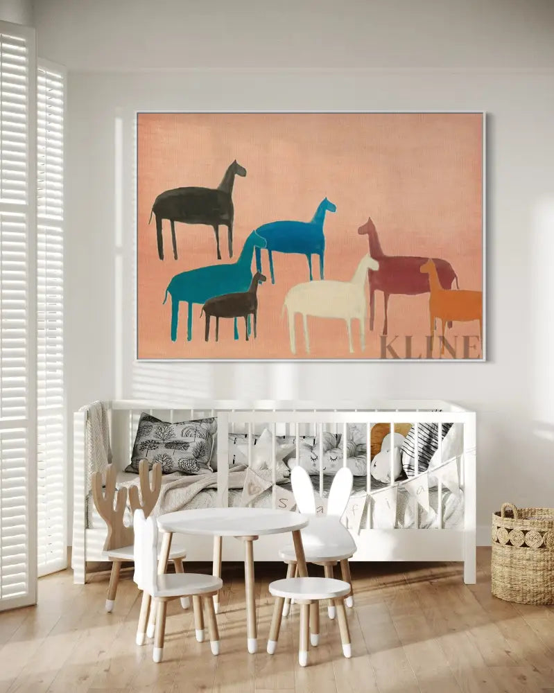 Herd Huddle - Hand Painting