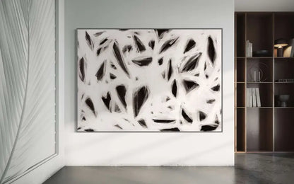 Hidden Heart Abstract - Hand Painting