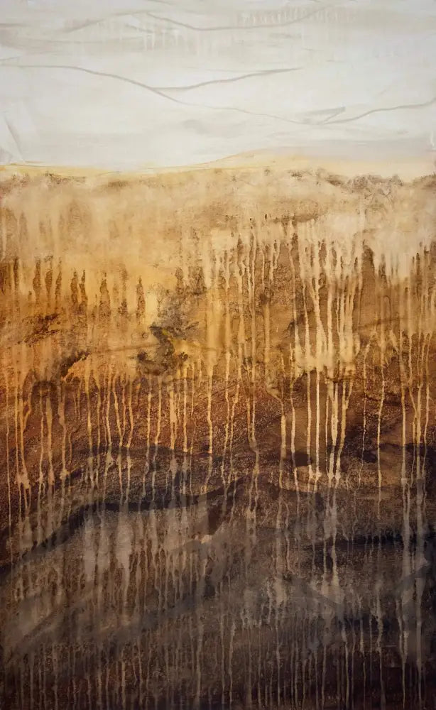 Honeycomb I - Hand Painting إليزابيث ماسون