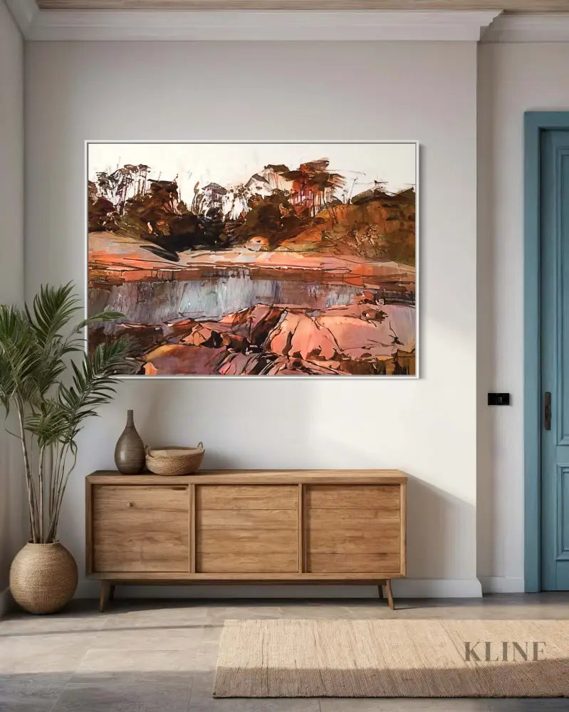 Honeymoon Bay - Hand Painting 