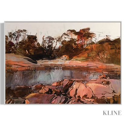 Honeymoon Bay - Hand Painting