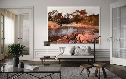 Honeymoon Bay - Hand Painting