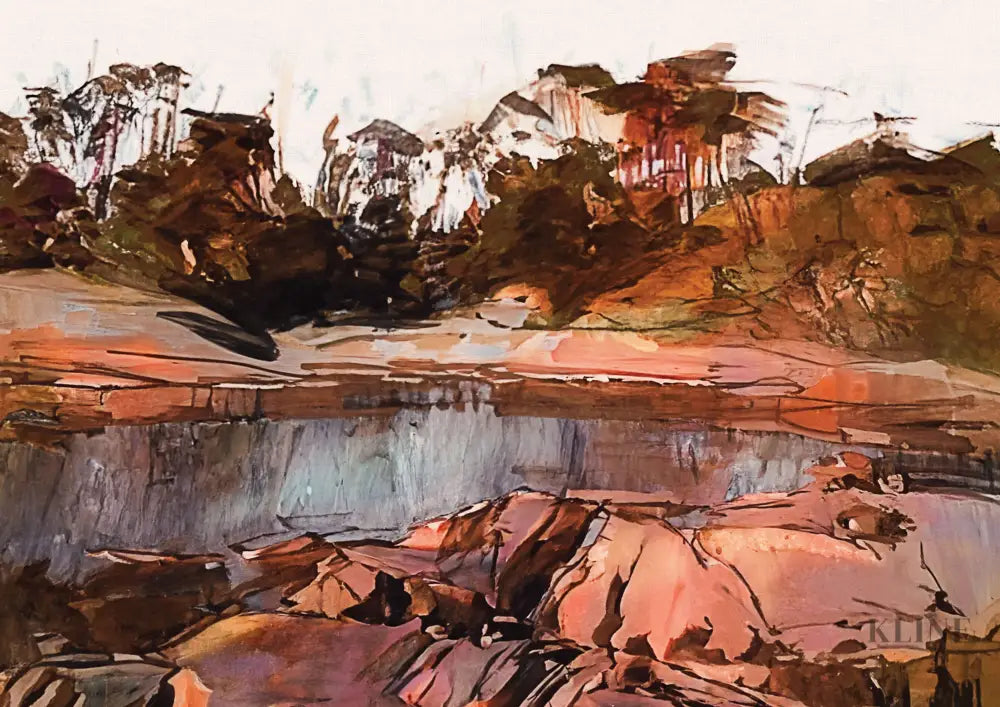 Honeymoon Bay - Hand Painting