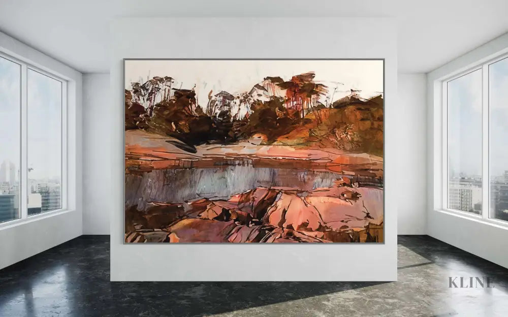 Honeymoon Bay - Hand Painting