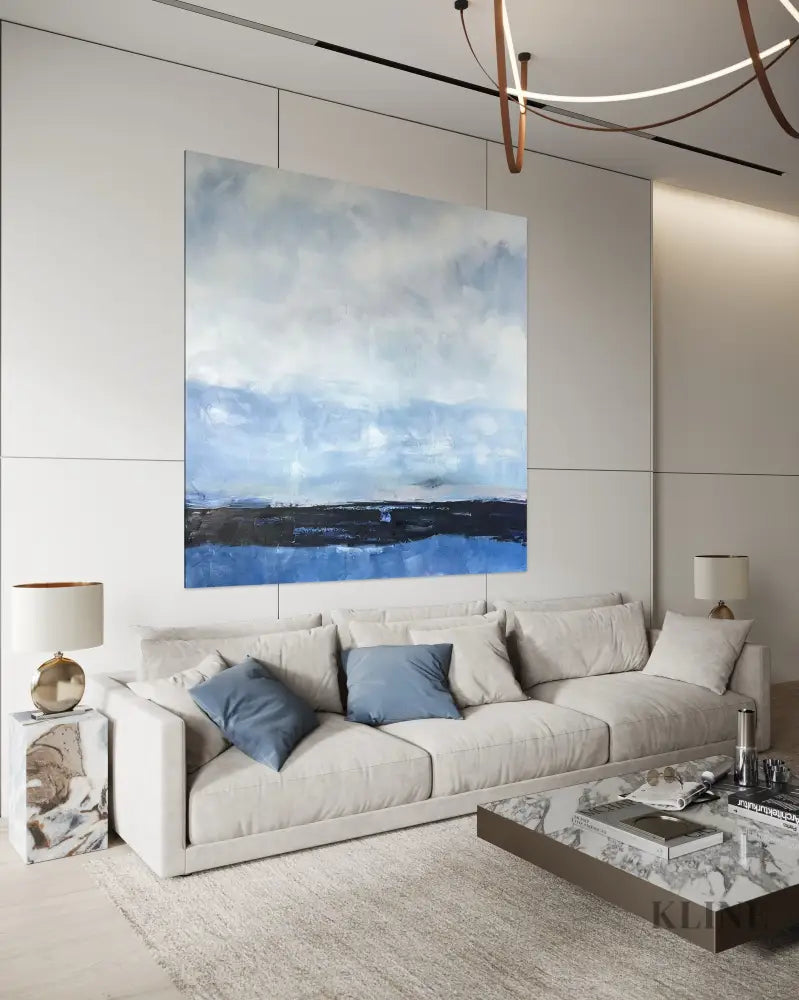 Horizon Divide II - Hand Painting