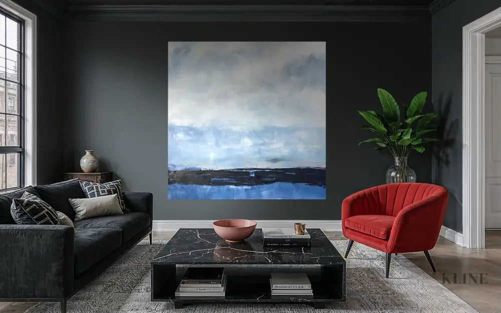 Horizon Divide II - Hand Painting