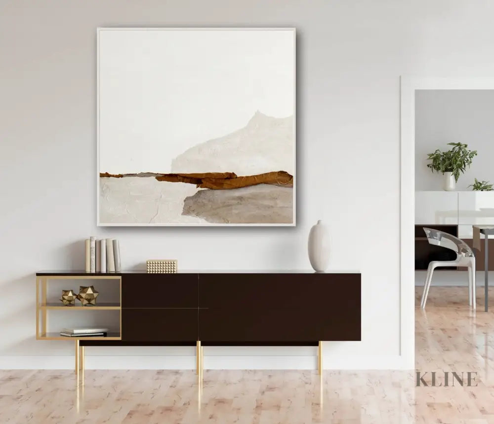 Humble Dazzle - Hand Painting Sonnenaufgangsgemälde