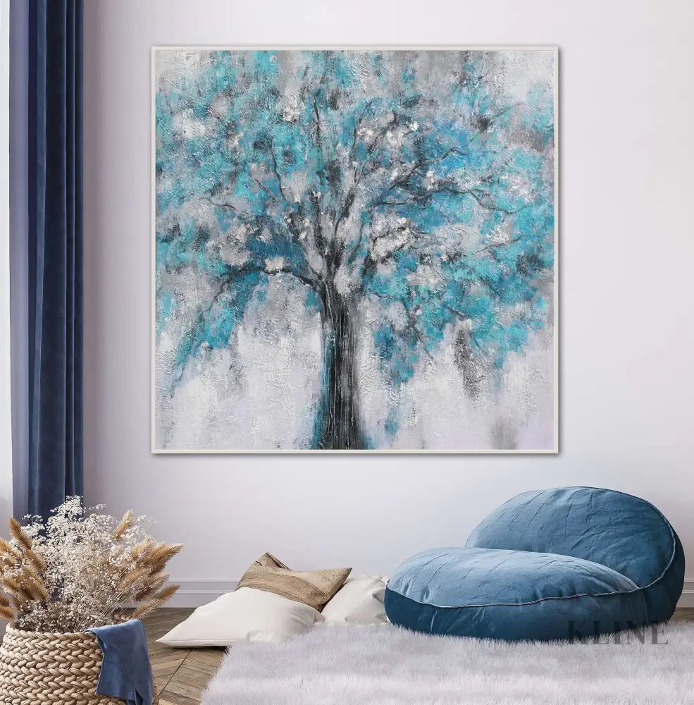 Illuminating Beauty - Hand Painting Arte y pinturas de pared cuadrada