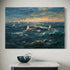 Impression of the Open Sea - Hand Painting